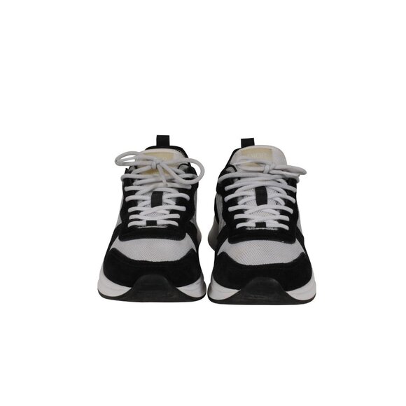 Dior Mens B25 Oblique Runner Sneakers  US 9 EU 42 Black White Low Top Mesh Suede - Picture 2 of 11